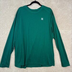 ALASKAN HARDGEAR Long Sleeve Shirt Men's 2XL Green Hiking Outdoor‎